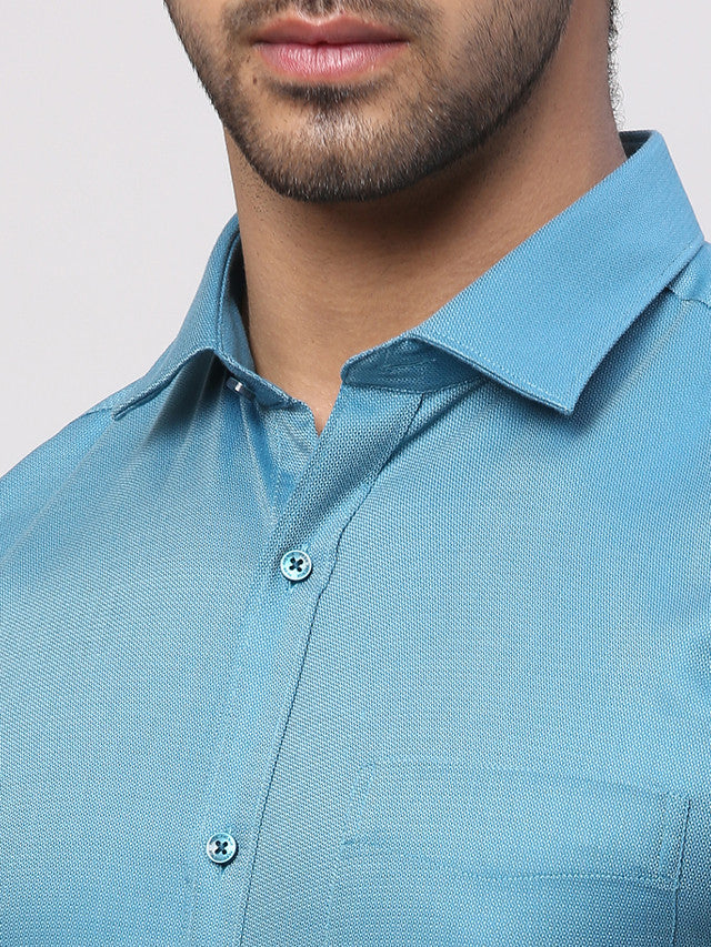 Park Avenue Blue Formal Shirt