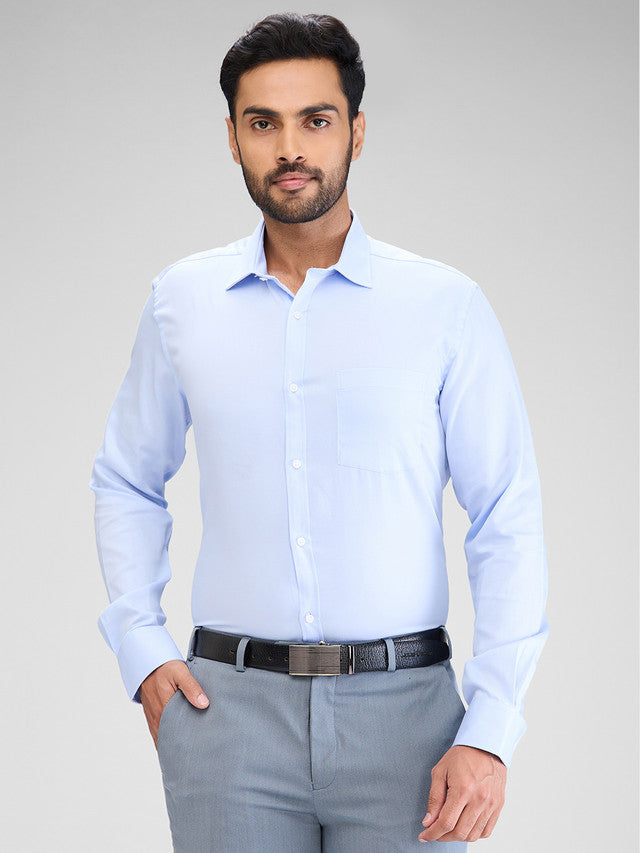 Park Avenue Blue Formal Shirt