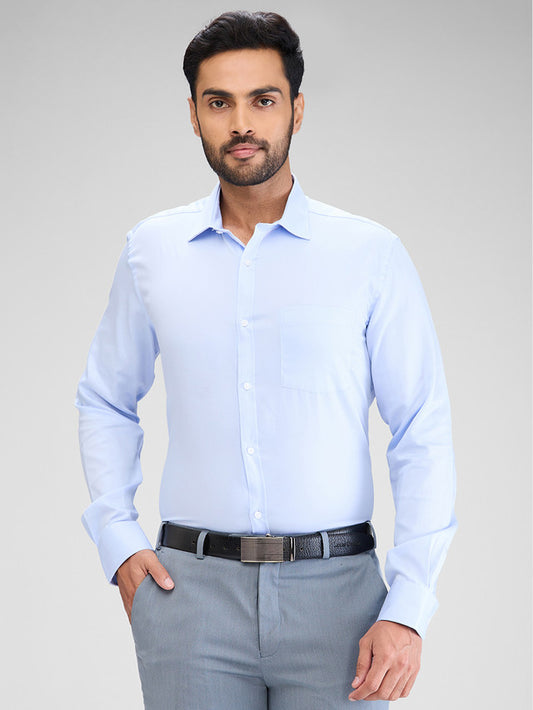 Park Avenue Blue Formal Shirt