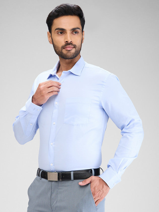 Park Avenue Blue Formal Shirt