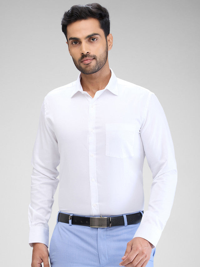 Park Avenue White Formal Shirt