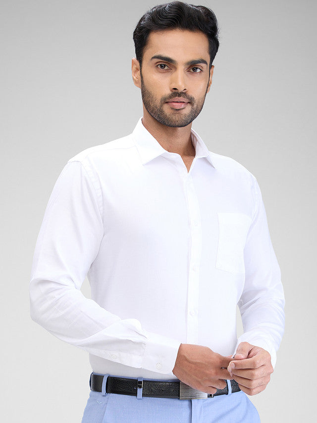 Park Avenue White Formal Shirt