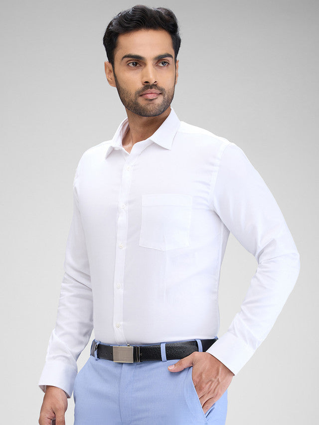 Park Avenue White Formal Shirt