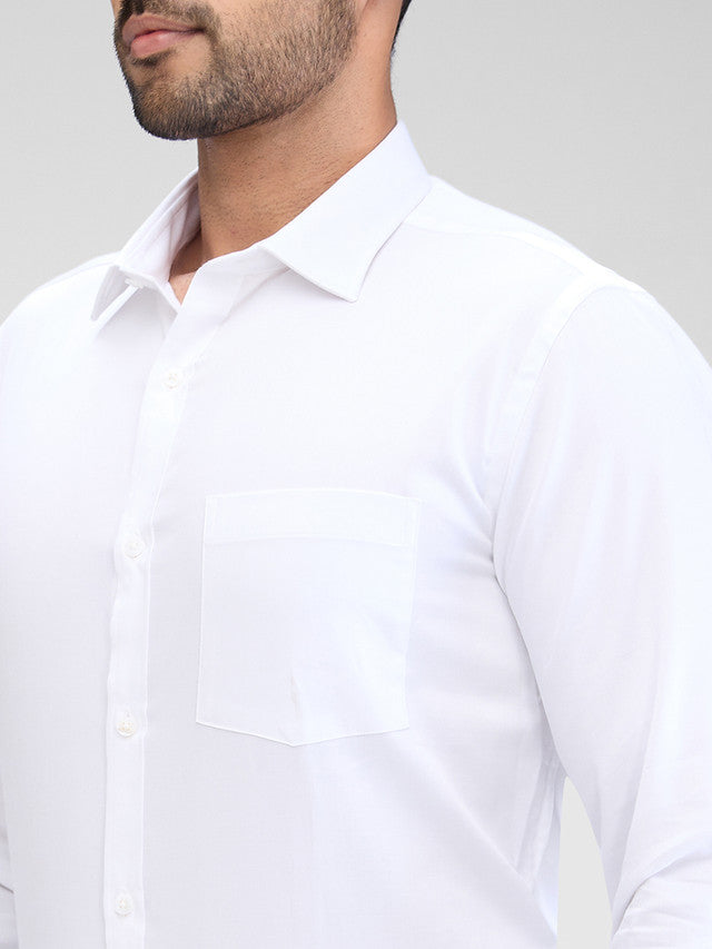 Park Avenue White Formal Shirt