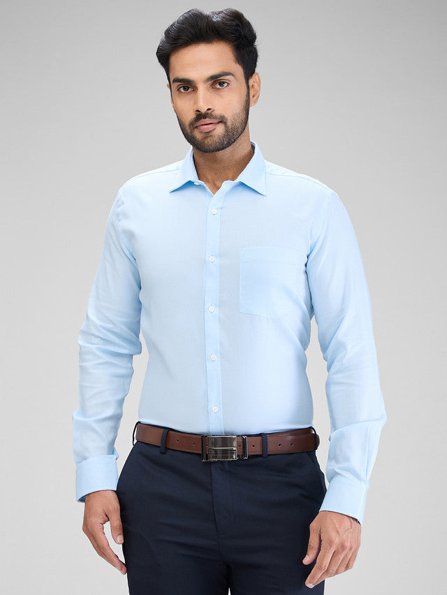 Park Avenue Blue Formal Shirt