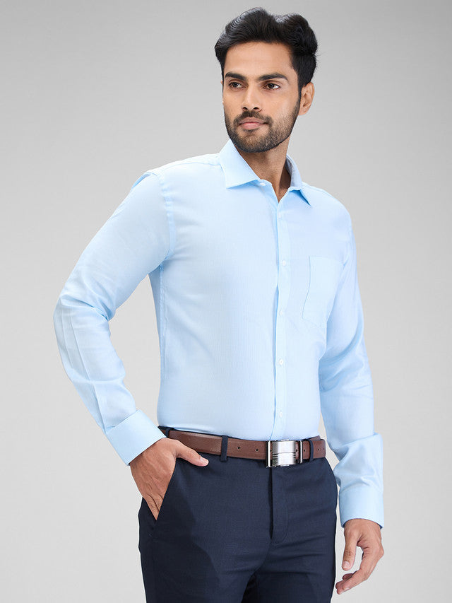 Park Avenue Blue Formal Shirt