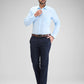 Park Avenue Blue Formal Shirt