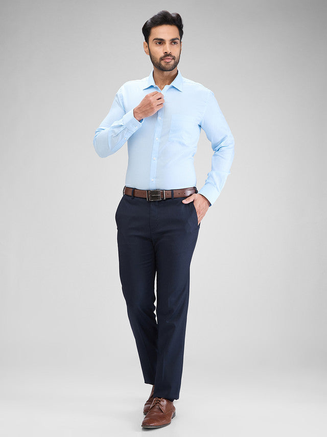 Park Avenue Blue Formal Shirt