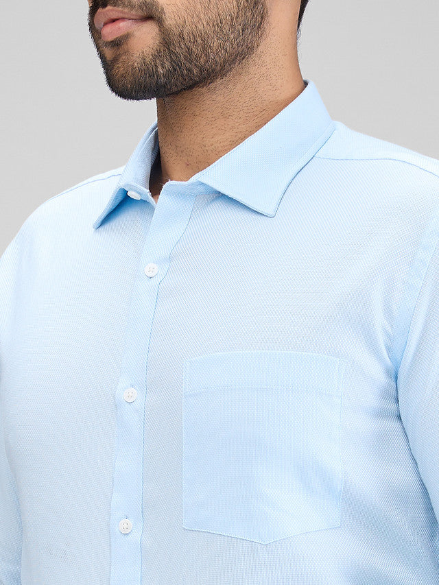 Park Avenue Blue Formal Shirt