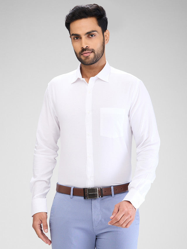 Park Avenue White Formal Shirt