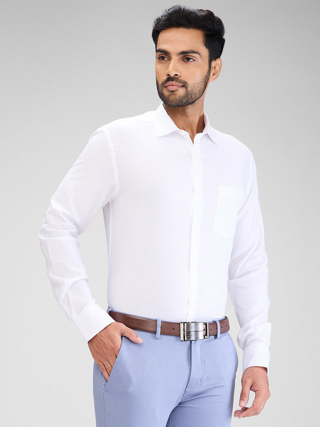 Park Avenue White Formal Shirt