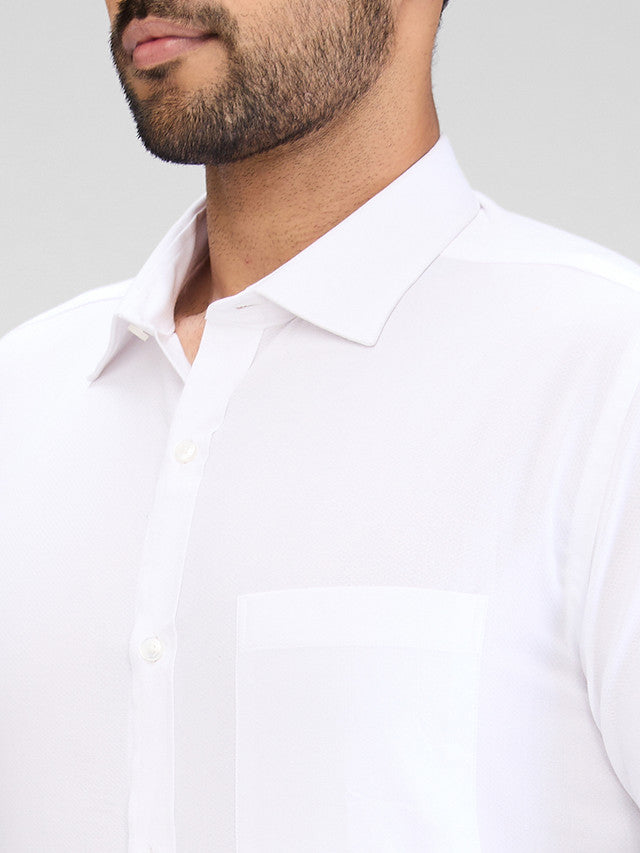 Park Avenue White Formal Shirt