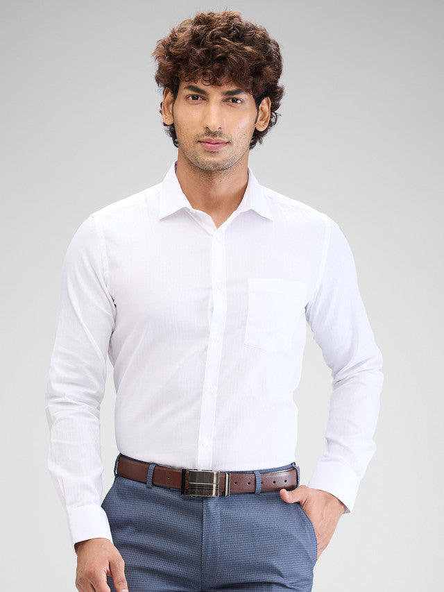 Park Avenue White Formal Shirt