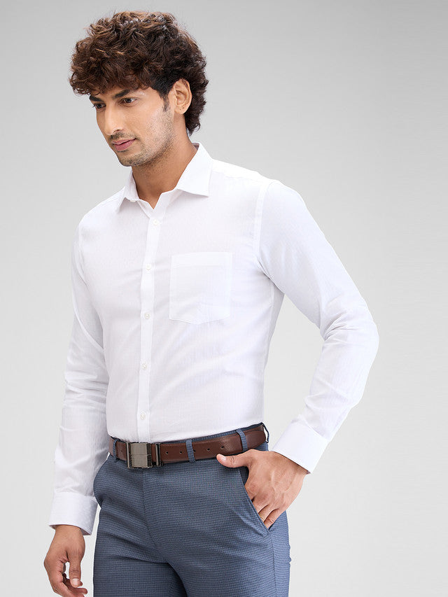 Park Avenue White Formal Shirt