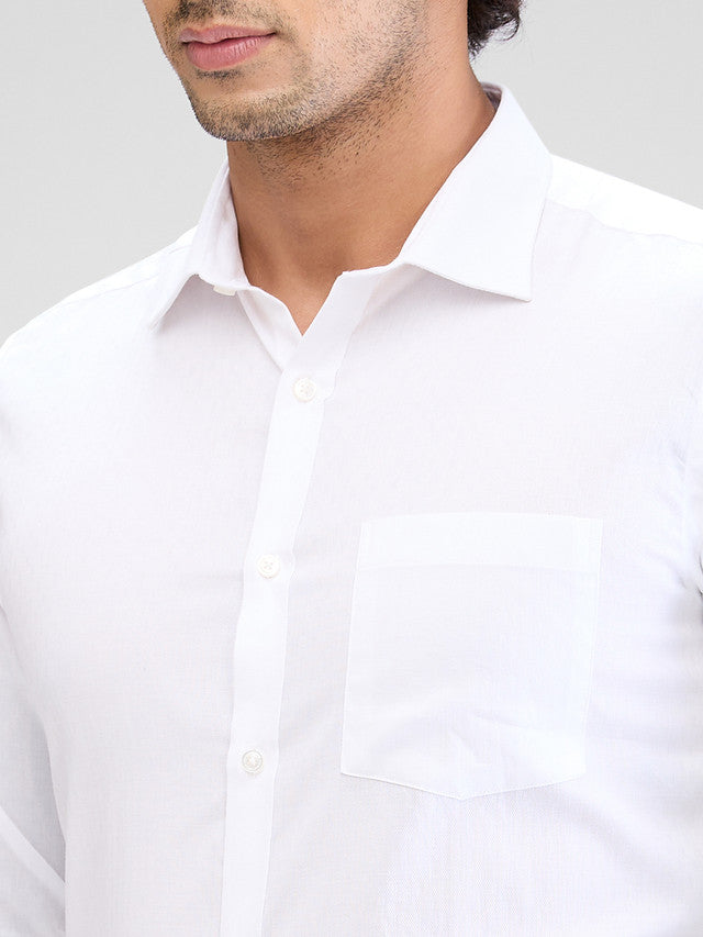 Park Avenue White Formal Shirt