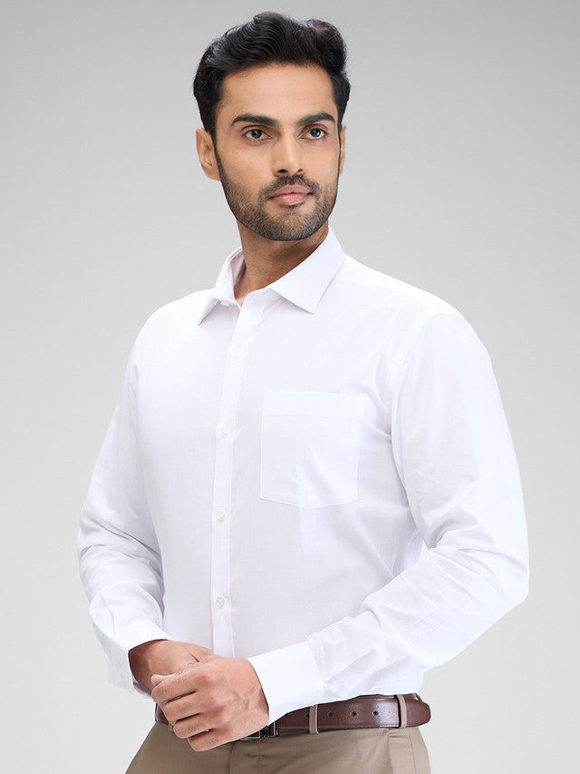 Park Avenue White Formal Shirt