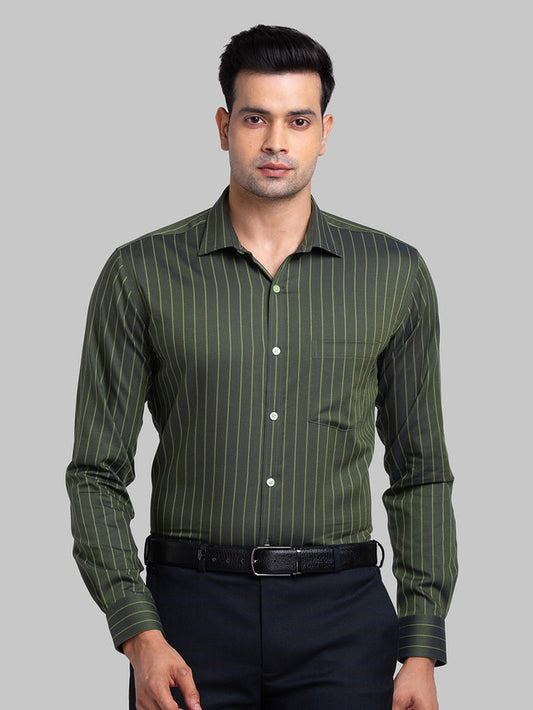 Park Avenue Green Shirt