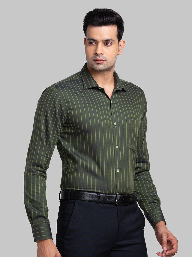 Park Avenue Green Shirt