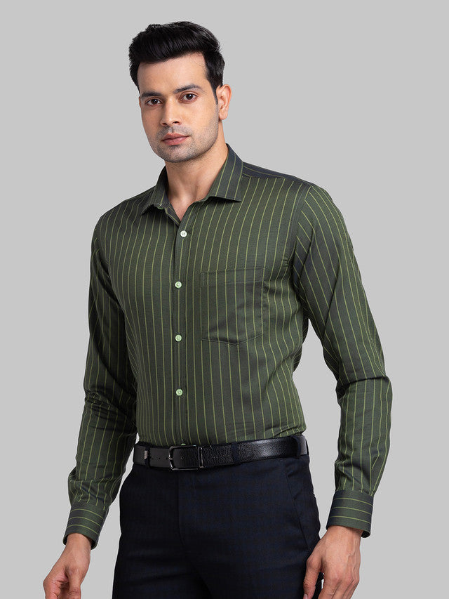 Park Avenue Green Shirt