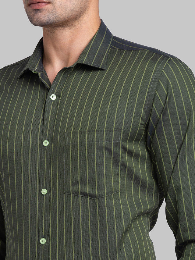 Park Avenue Green Shirt