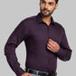 Park Avenue Purple Formal Shirt