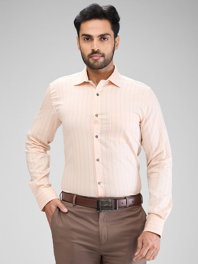 Park Avenue Orange Formal Shirt