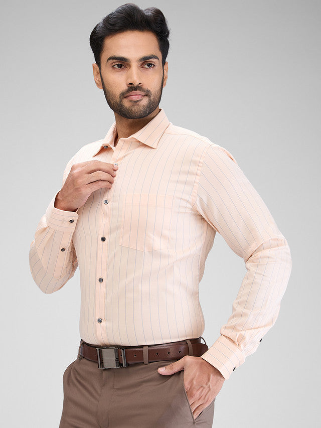 Park Avenue Orange Formal Shirt