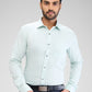 Park Avenue Green Formal Shirt