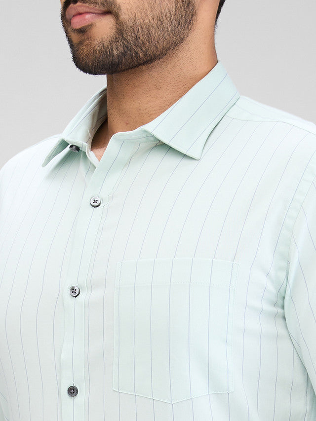 Park Avenue Green Formal Shirt