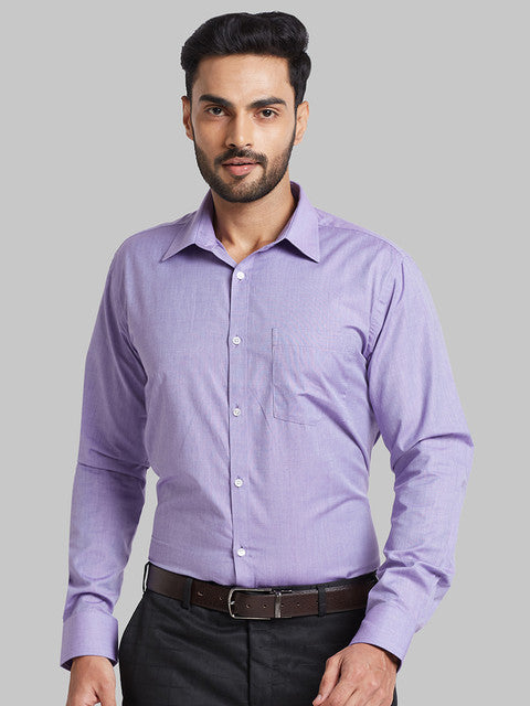 Park Avenue Purple Formal Shirt 
