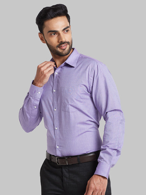 Park Avenue Purple Formal Shirt 