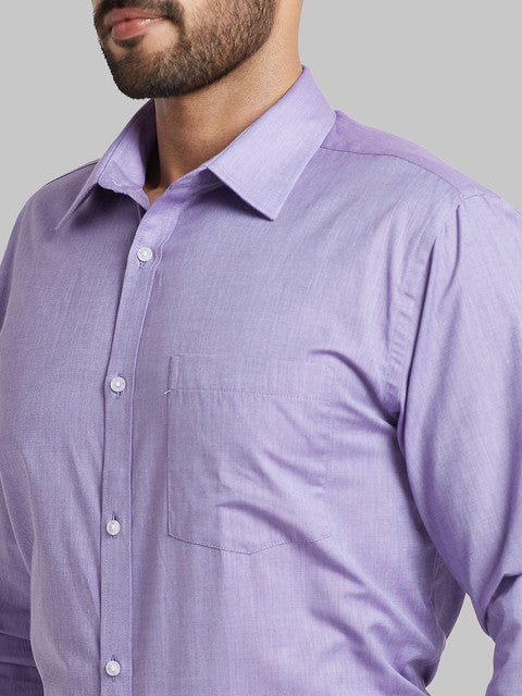 Park Avenue Purple Formal Shirt 