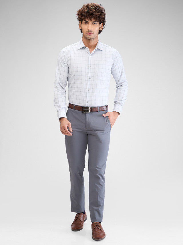 Park Avenue Grey Formal Shirt