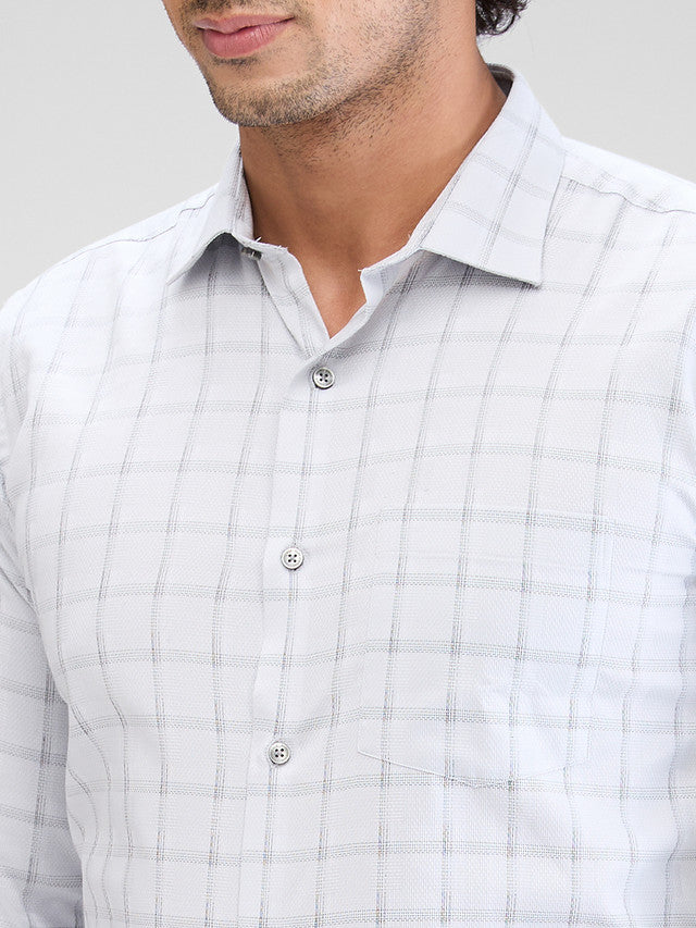 Park Avenue Grey Formal Shirt