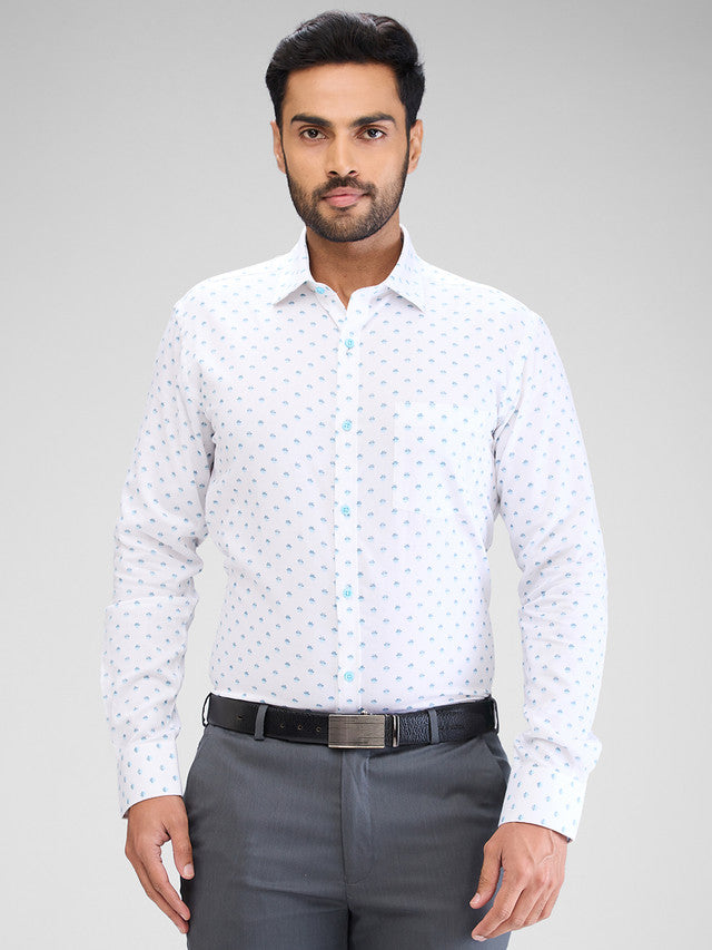 Park Avenue Blue Formal Shirt