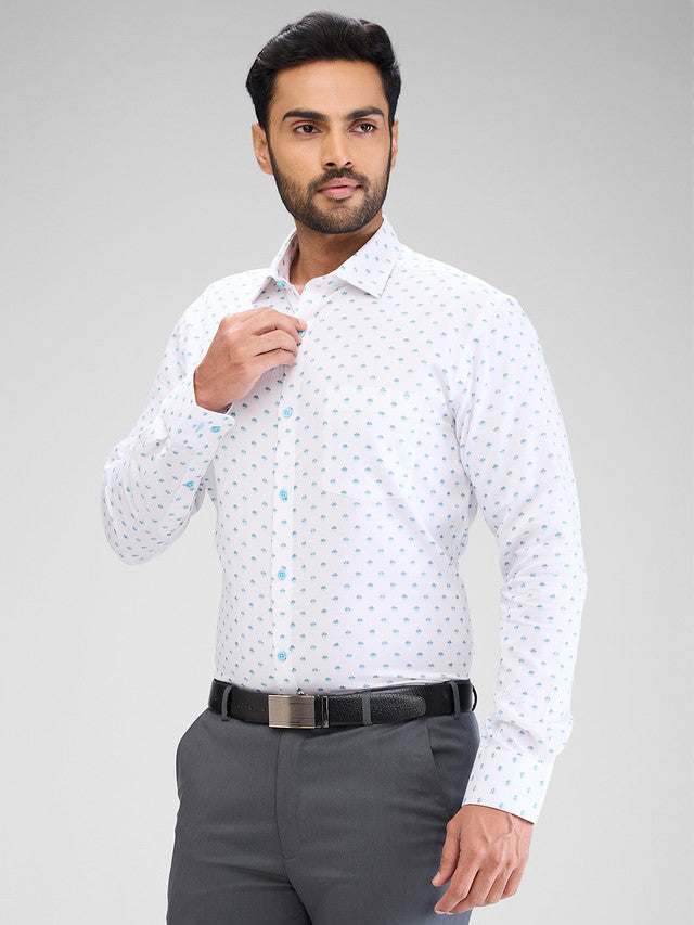 Park Avenue Blue Formal Shirt