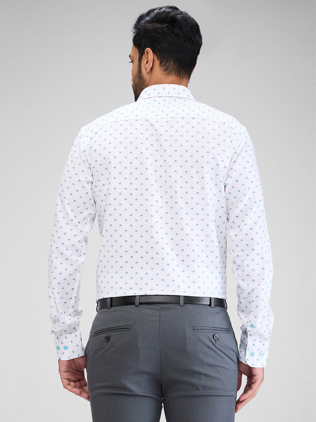 Park Avenue Blue Formal Shirt