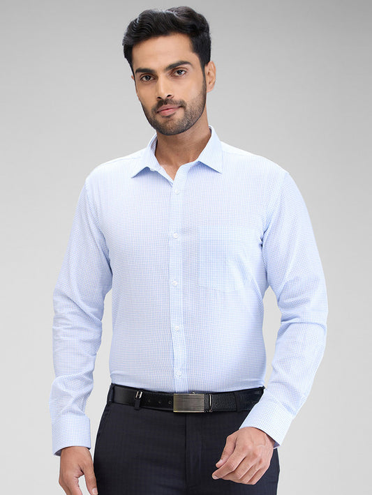 Park Avenue Blue Formal Shirt