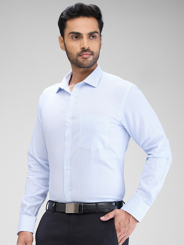 Park Avenue Blue Formal Shirt