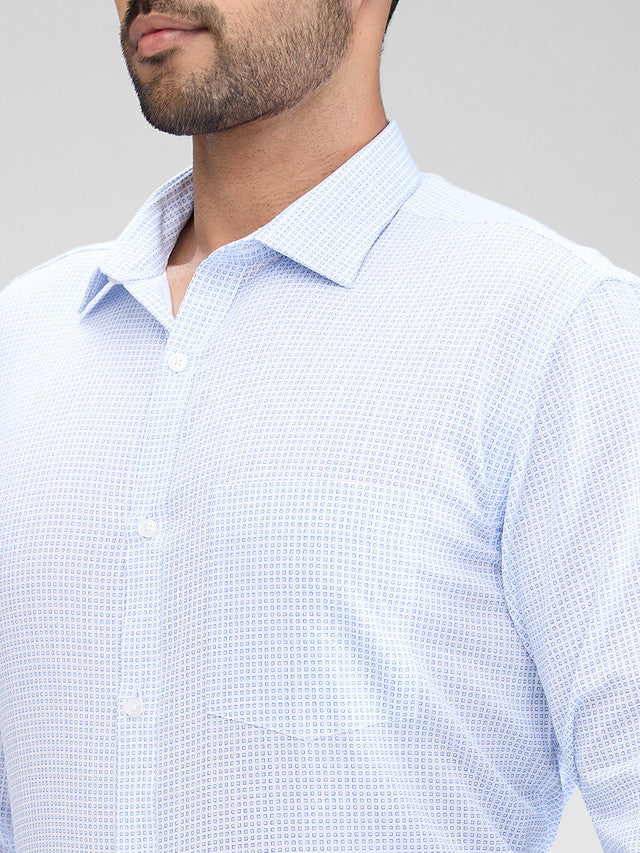 Park Avenue Blue Formal Shirt