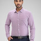 Park Avenue Purple Formal Shirt