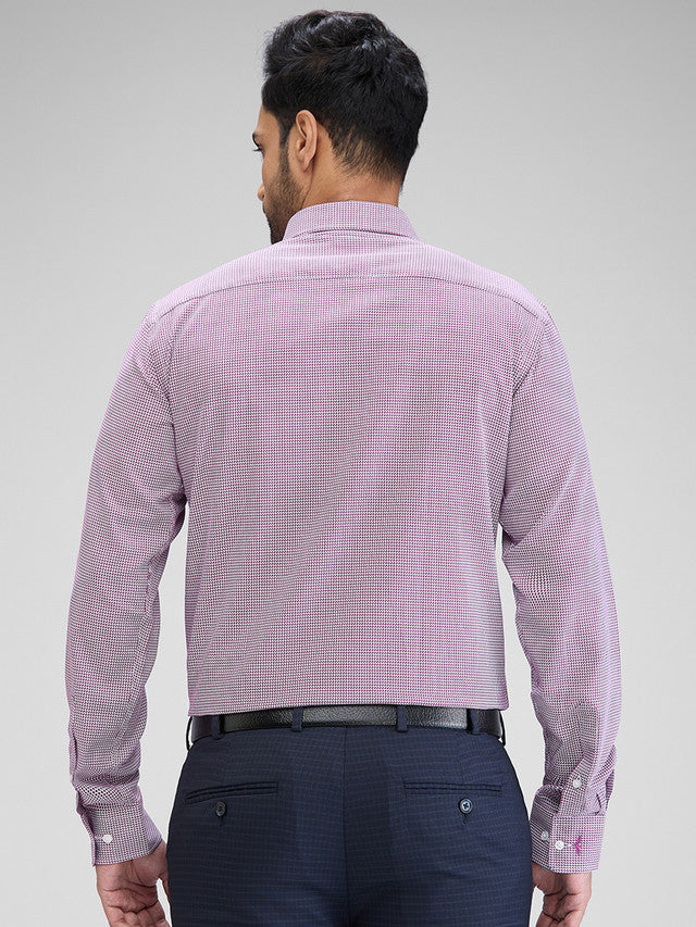 Park Avenue Purple Formal Shirt