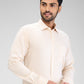 Park Avenue Beige Formal Shirt