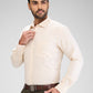 Park Avenue Beige Formal Shirt