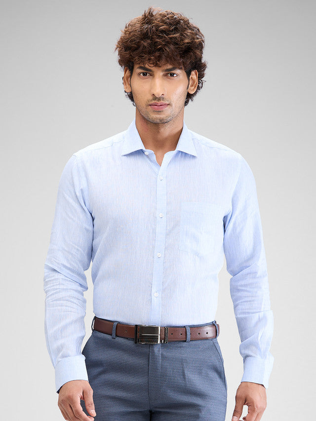 Park Avenue Blue Formal Shirt