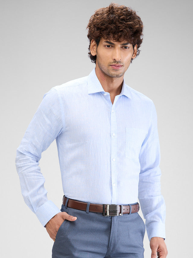 Park Avenue Blue Formal Shirt