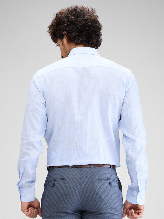 Park Avenue Blue Formal Shirt