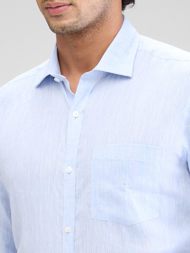 Park Avenue Blue Formal Shirt