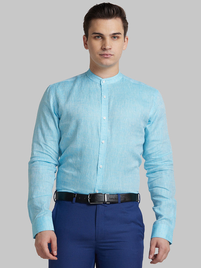 Park Avenue Blue Formal Shirt