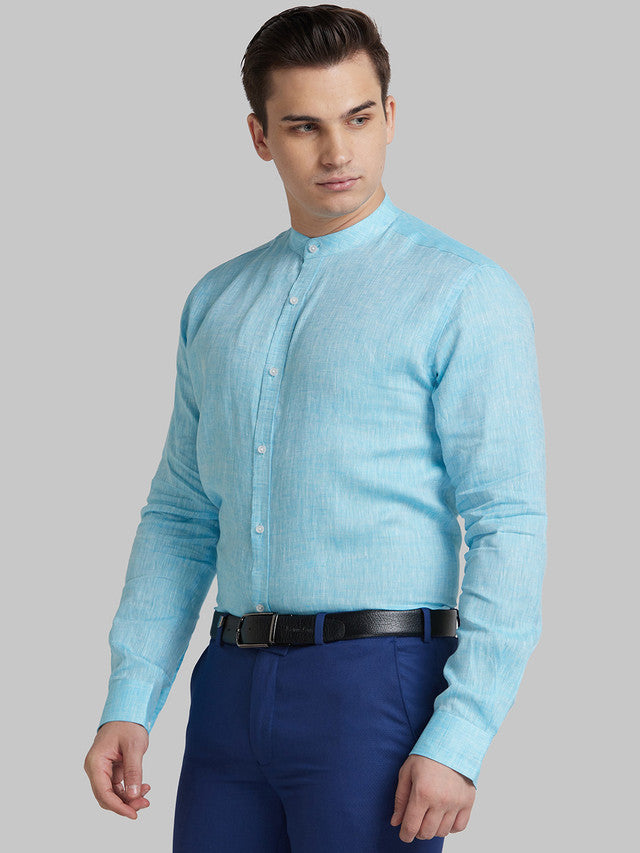 Park Avenue Blue Formal Shirt